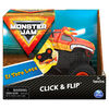 Monster Jam, Official El Toro Loco Click and Flip Monster Truck, 1:43 Scale