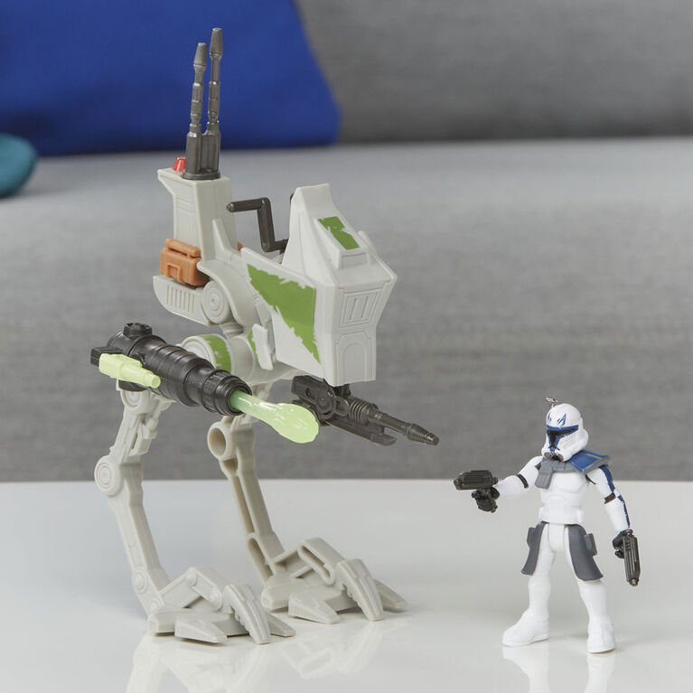 Star Wars Mission Fleet Expedition Class Captain Rex Clone Combat 2.5-Inch-Scale Figure and Vehicle