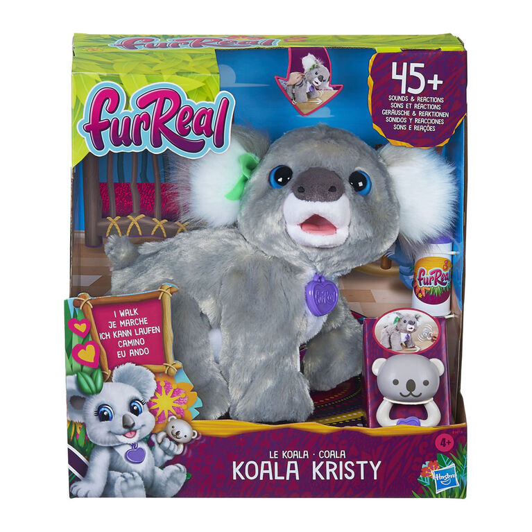 furReal Koala Kristy Interactive Plush Pet Toy, 60+ Sounds & Reactions