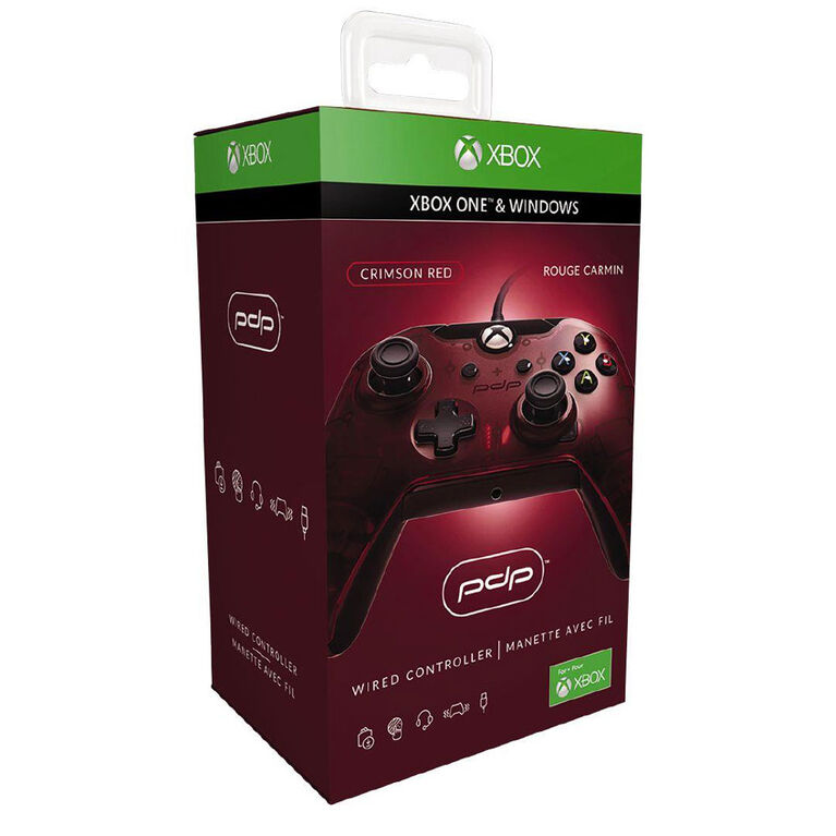 Xbox One Controller Wired Red