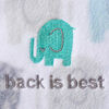 HALO SleepSack wearable blanket - Textured Elephant - Micro-fleece - Large