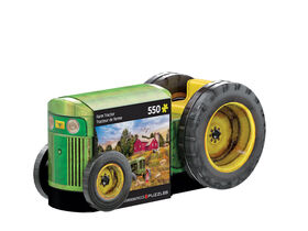 Eurographics Vintage Tractor Shaped Tin 550 Pc Puzzle