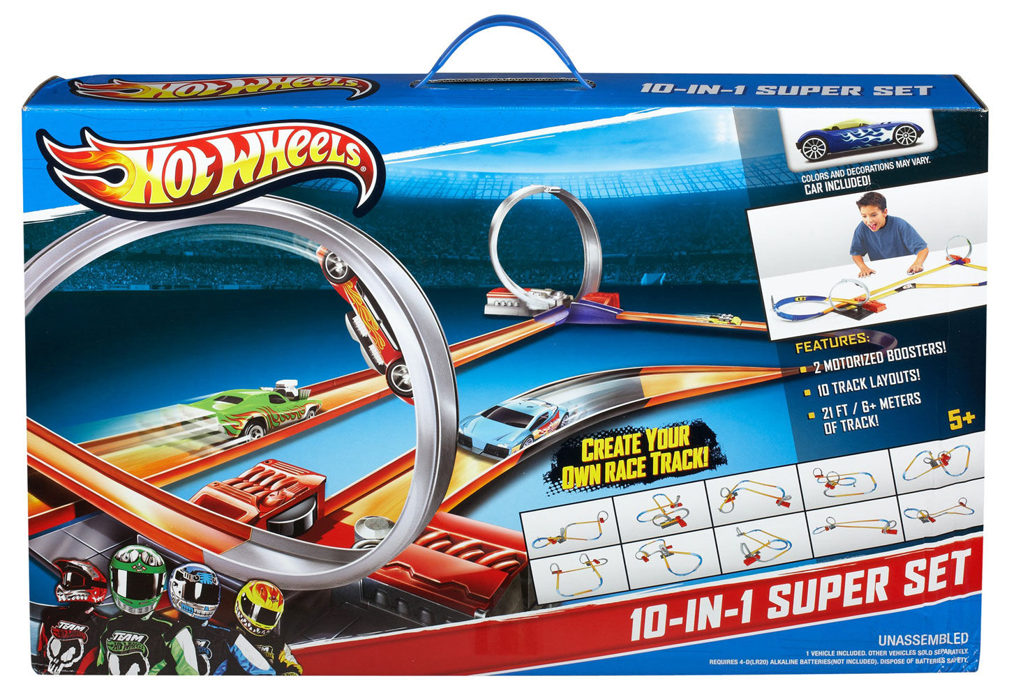 hot wheels booster track set