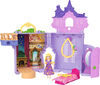 Disney Princess Rapunzel Storytime Stackers Doll House, Small Doll, Pascal Figure & 7 Accessories