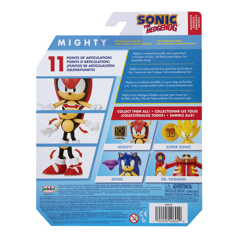Sonic 4" Figure - Sonic with Chaos Emerald