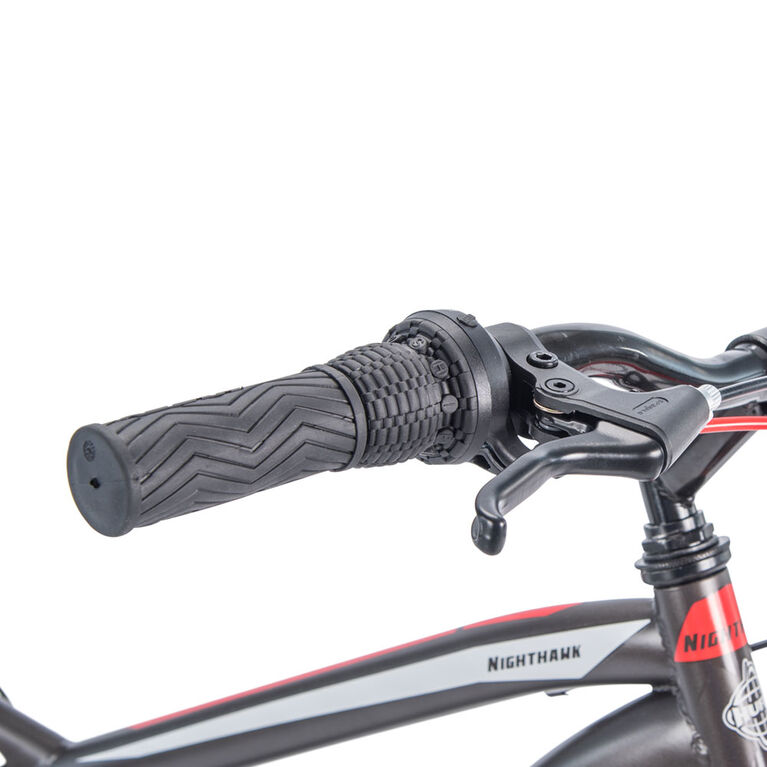 Vélo de montagne Hardtail Huffy " Nighthawk " pour hommes de 27,5 pouces, gris mat