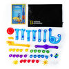 National Geographic Glow-In-The-Dark Marble Run 50 Piece Set - Édition anglaise
