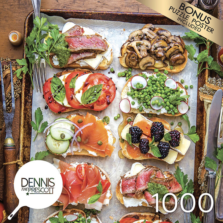 Dennis Prescott Cra-Z-Art Casse-t&ecirc;tes 1000pc - Toast Love