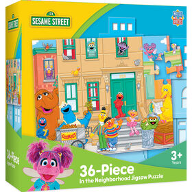 Masterpieces Puzzle Company Sesame Street - "In the Neighborhood" Casse-Tête D'Enfants De 36 Pièces - Édition anglaise