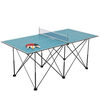 Ping Pong 6 Ft Pop Up Table Tennis Blue - English Edition