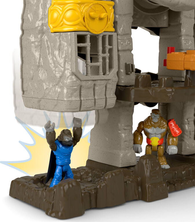 Imaginext-Forteresse des Gorilles-Coffret figurines et accessoires