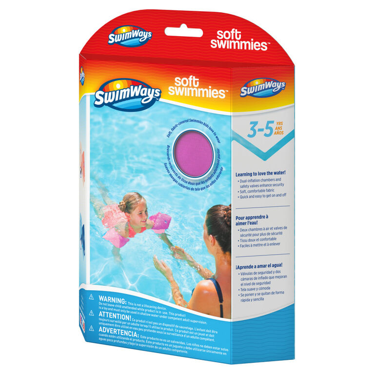 SwimWays Soft Swimmies - Pink