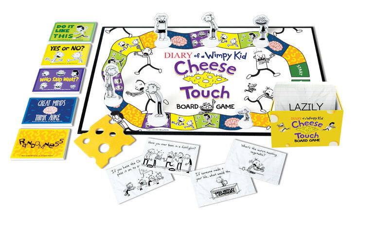 Diary Of A Wimpy Kid Cheese Touch Game - English Edition