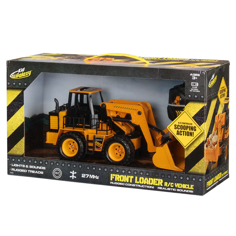 Camion chargeur frontal avec télécommande