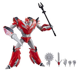 Transformers R.E.D. [Robot Enhanced Design] Transformers Prime, figurine non convertible Knock Out de 15 cm, dès 8 ans