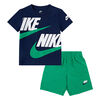 Nike Sportswear Split Futura Shorts Set - Stadium Green