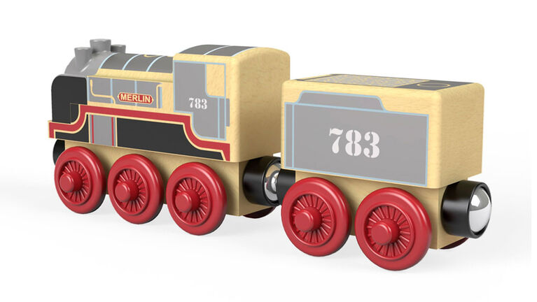 Fisher-Price Thomas & Friends Wood Merlin The Invisible Engine | Toys R ...