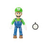 Super Mario Bros Le Film - Série de figurines de 5" avec accessoire - Figurine Luigi avec Lampe de poche comme accessoire