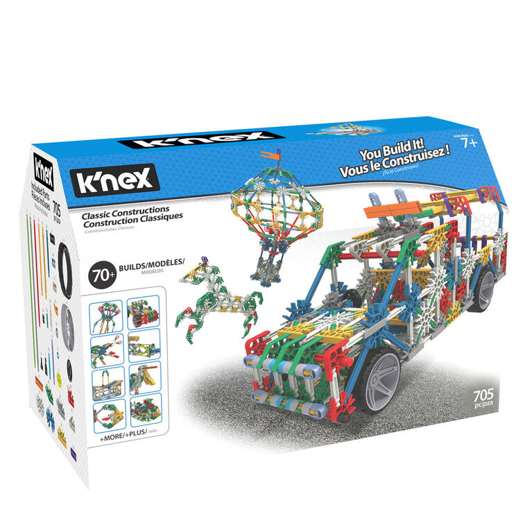 K'NEX Classic Constructions 70 Model Building Set