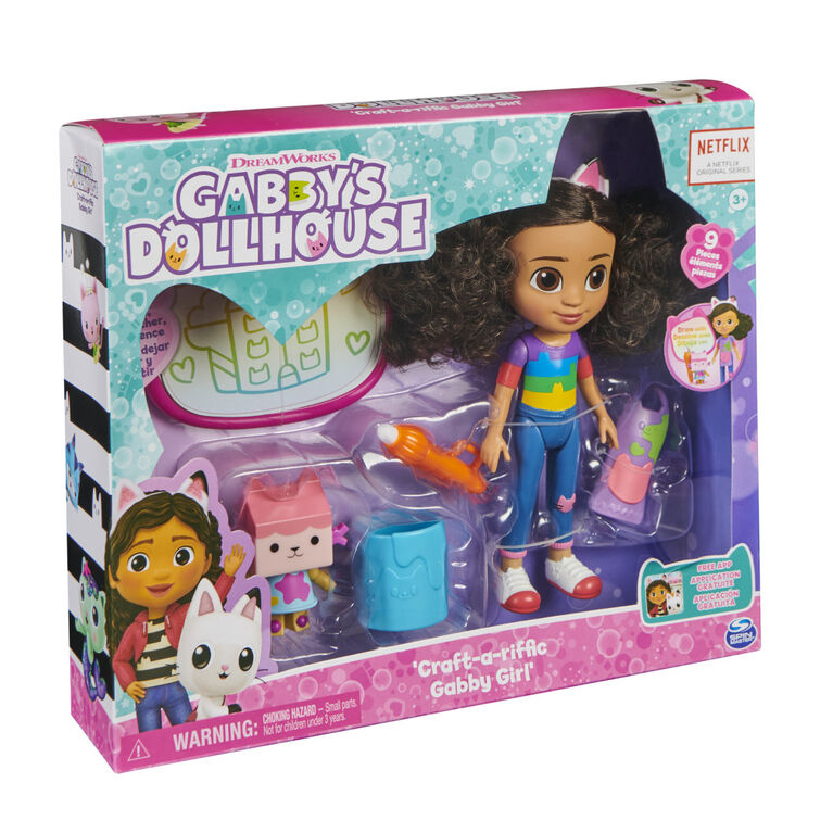 Gabby's Dollhouse, Poupées Gabby artiste et accessoires