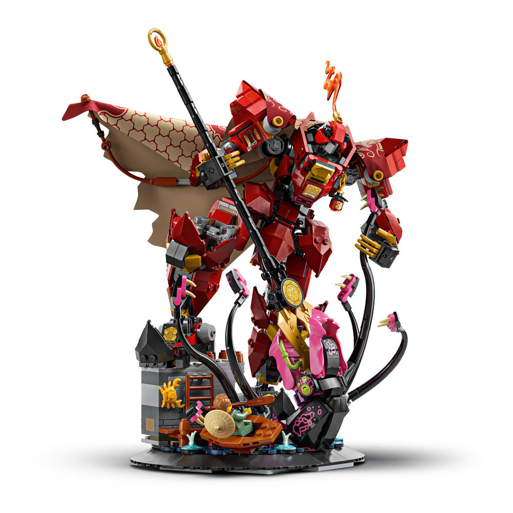 LEGO NINJAGO The Fire Knight Mech Building Toy - Model Building Kit for Teens, Ages 14+ - 71846