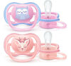 Avent Ultra Air Pacifier 0-6 Months 2 Pack - Assortment May Vary