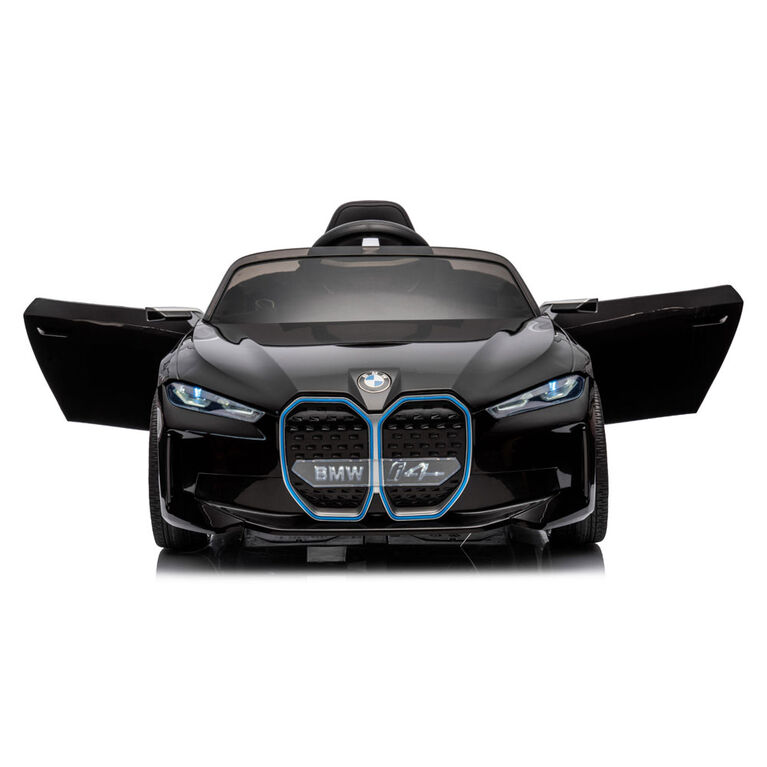 KidsVip 12V Licensed BMW i4 W/ RC- Black