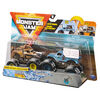 Monster Jam, Monster trucks Horse Power vs Whiplash officiels qui changent de couleur en métal moulé, échelle 1:64