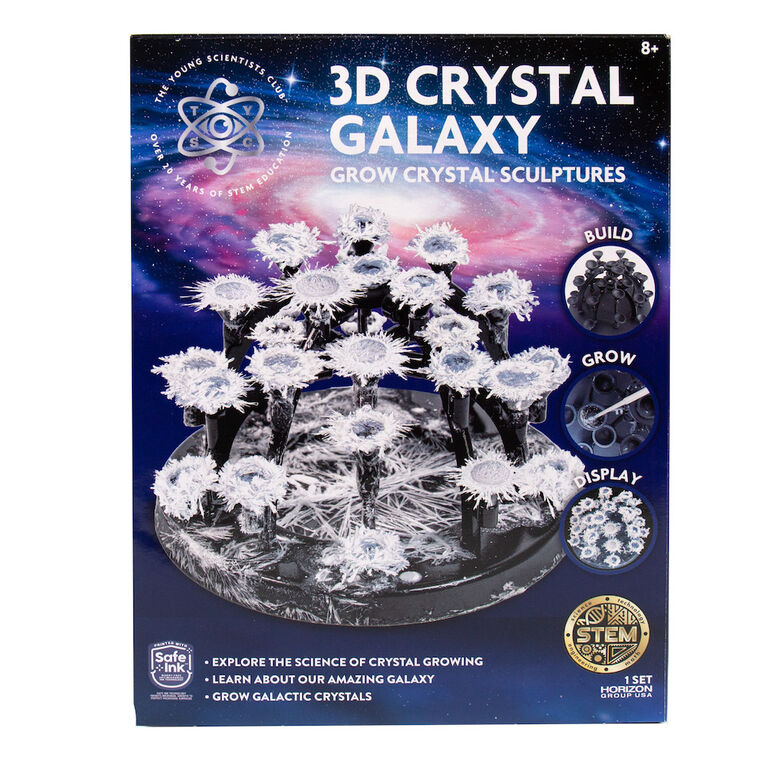 The Young Scientist Club 3D Crystal Galaxy