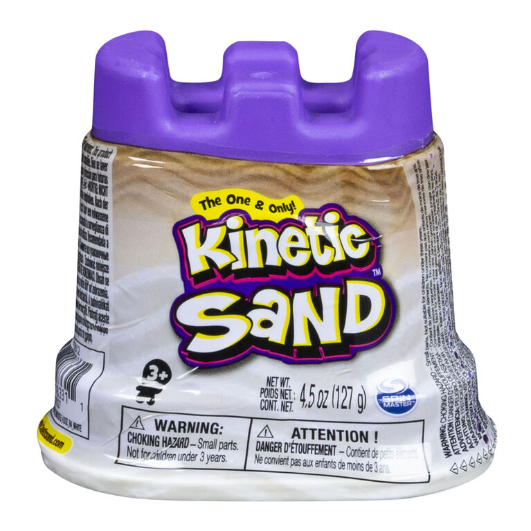 Kinetic Sand - Boîte 1 couleur - 5 oz (141 g) - Blanc