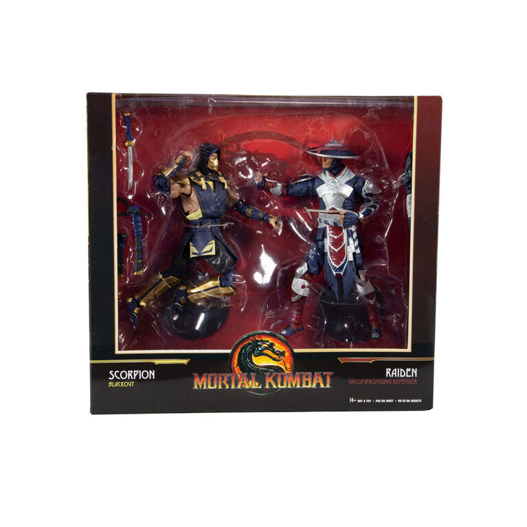 Mortal Kombat Multipack Collector - Scorpion et Raiden - Notre exclusivité