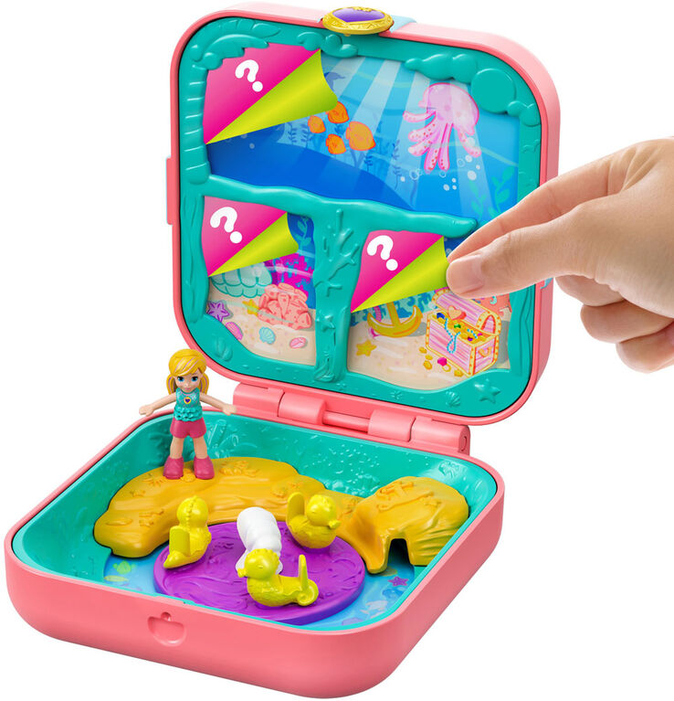 Polly Pocket - Cachettes secrètes - Grotte de sirène.