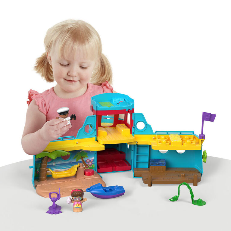Fisher-Price - Little People Travel Together Friend Ship Playset