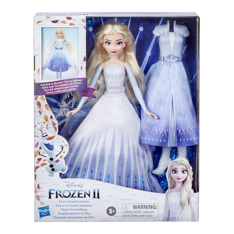 Disney Princesses - Princesse Disney - Reine Des Neiges - Poupee Elsa 1 -  Poupées Mannequins - 3 Ans Et + - Poupées - Rue du Commerce