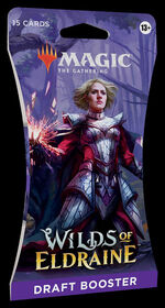 Magic the Gathering "Wilds of Eldraine" Draft Booster Sleeve - English Edition
