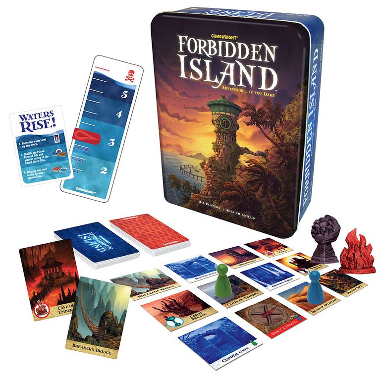 Gamewright - Forbidden Island Jeu - Édition anglaise