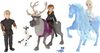 Disney Frozen Fashions and Friends Set with 3 Dolls, 4 Friend Figures and 4 Fashions