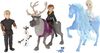 Disney Frozen Fashions and Friends Set with 3 Dolls, 4 Friend Figures and 4 Fashions