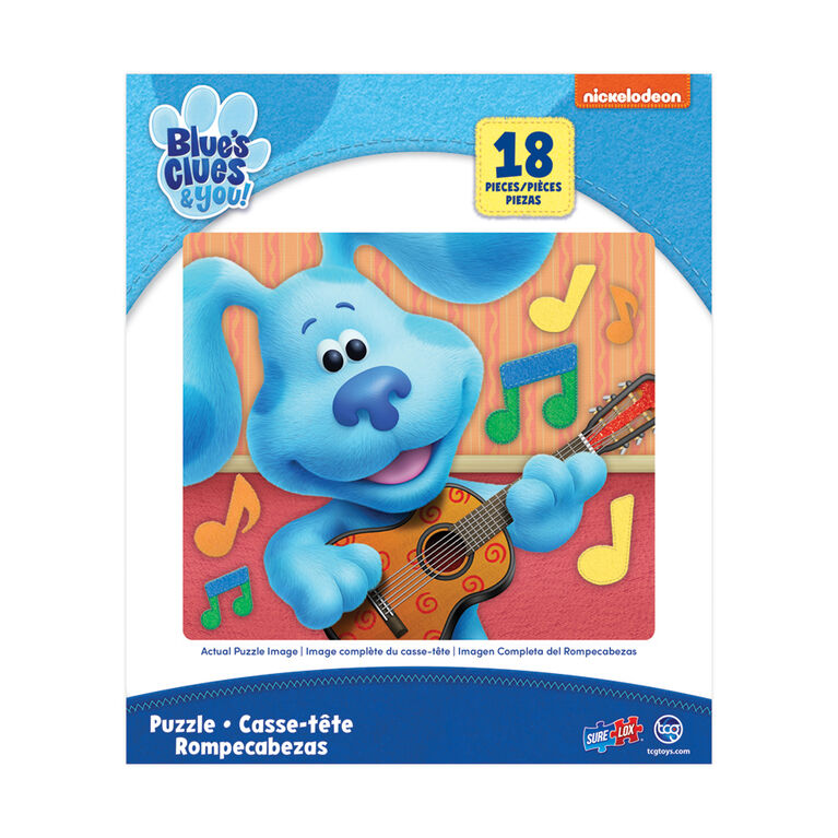 SureLox Kids Puzzles - Blues Clues - 18 Pieces - English Edition