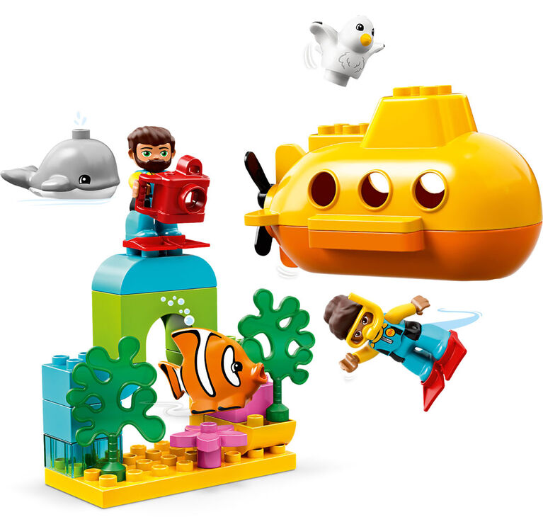 LEGO DUPLO Town L'aventure en sous-marin 10910