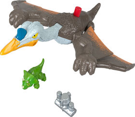 Imaginext-Jurassic World-Quetzalcoatlus Bat des Ailes-Coffret