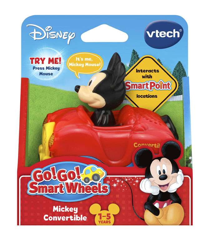 Vtech Go! Go! Smart Wheels - Disney Mickey Convertible - Édition anglaise