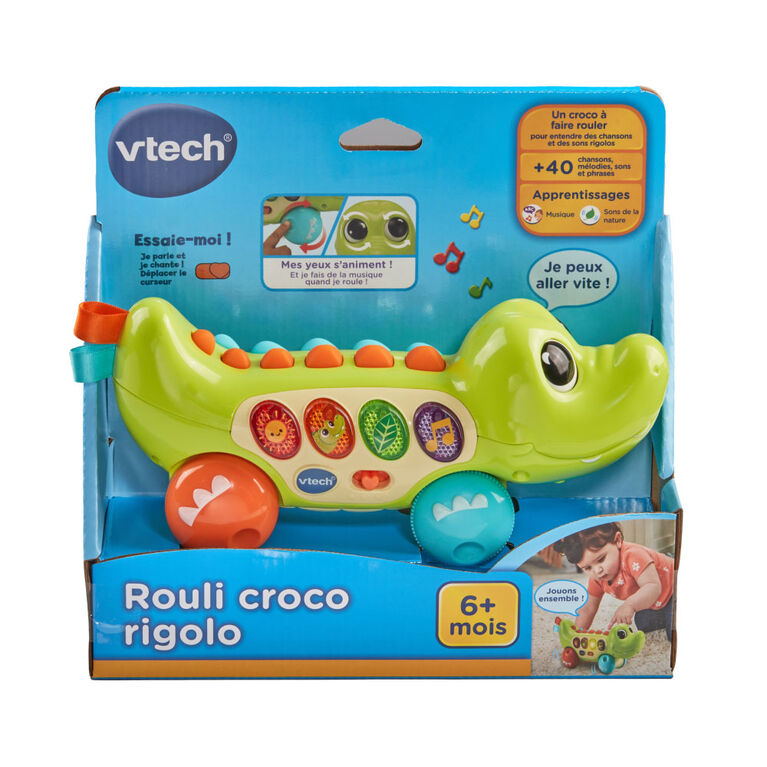 VTech Squishy Spikes Alligator - French Edition