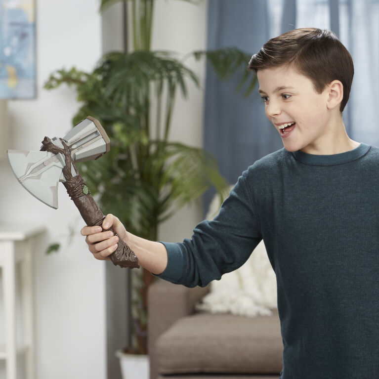 Marvel Studios' Thor: Love and Thunder Marvel's Stormbreaker Electronic Axe Roleplay Toy with SFX