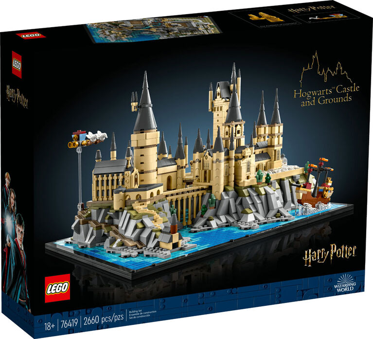 LEGO Harry Potter Le château et les terrains de Poudlard 76419 Ensemble de construction (2 660 pièces)