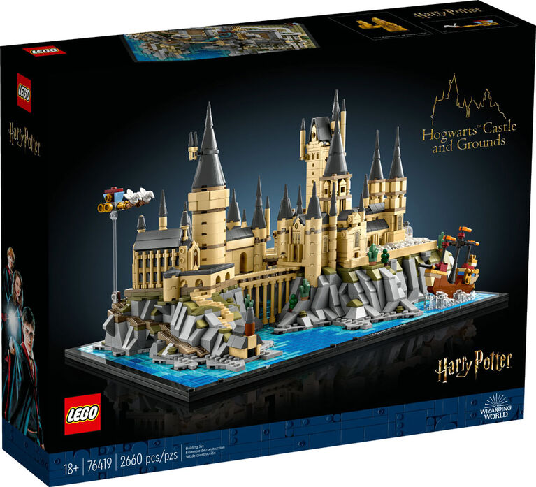 LEGO Harry Potter Hogwarts Castle and Grounds 76419 Building Set (2,660 Pieces)