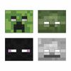 Minecraft Paper Masks, 8 pieces