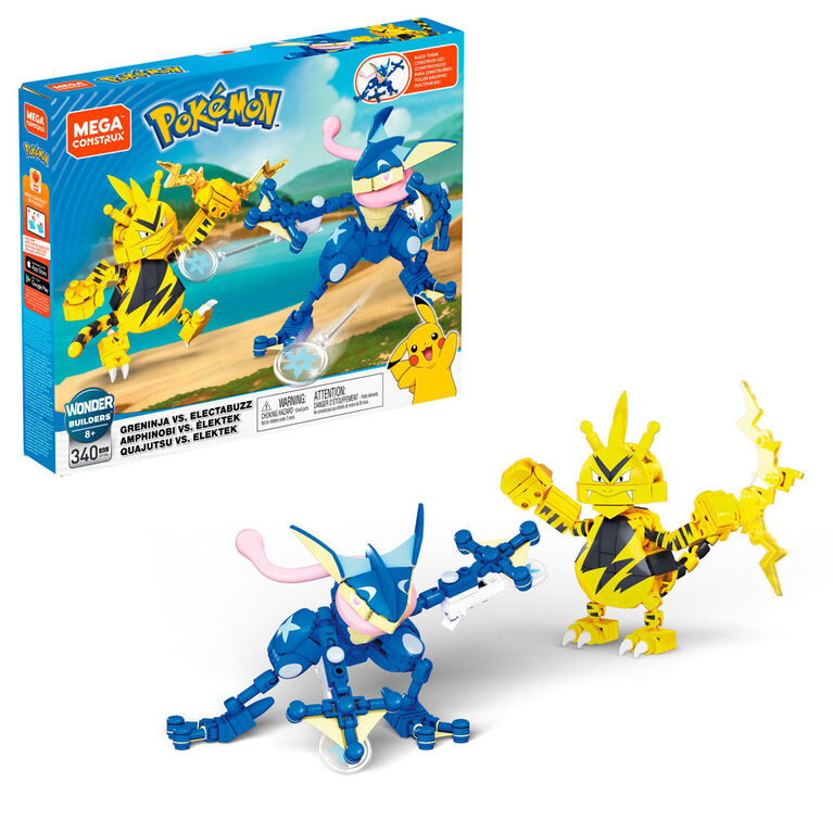 Mega Construx - Pokémon - Amphinobi vs Élektek