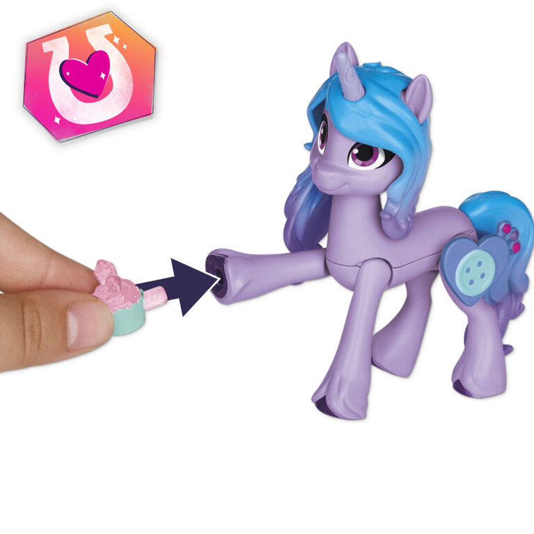 My Little Pony: Make Your Mark Toy Unicorn Tea Party Izzy Moonbow - Hoof to Heart Pony, 20 Accessories and Story Scene - R Exclusive