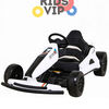 KidsVip 24V Furious Drifting Go Kart- White - English Edition